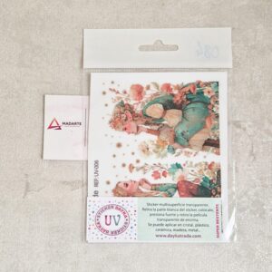 TRANSFER UV MULTISUPERFICIES|  NINFA  11.4X14.3CM