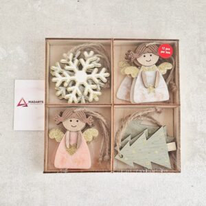 DECORAÇÃO DE NATAL CAIXA COM 12PÇS