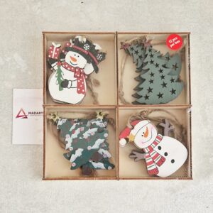 DECORAÇÃO DE NATAL CAIXA COM 12PÇS