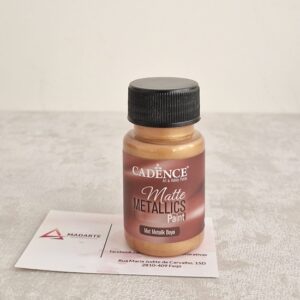 CADENCE| TINTA METALICA MATE- ANTIQUE GOLD  50ML