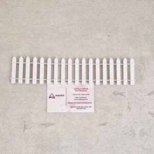 CERCA BRANCA MADEIRA 22.5 CM