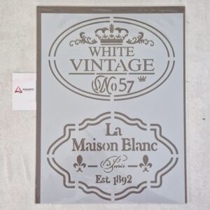 MISS STENCILS 21X28 CM