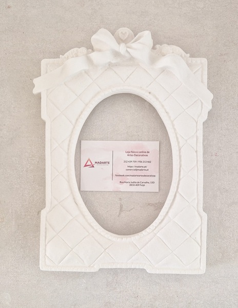 GESSO|MOLDURA 24X17 CM (FOTO 15X10 CM)