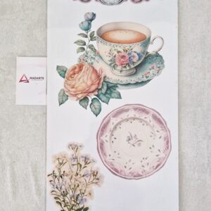 TRANSFER CHÁ 30X15 CM