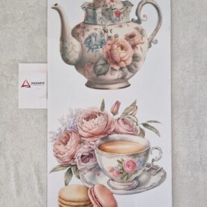 TRANSFER CHÁ 30X15 CM