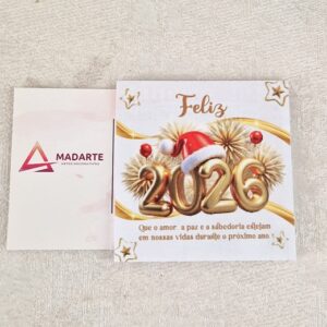 CALENDÁRIO 2026 - 6X6CM