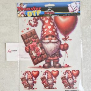 TRANSFER DTF A4  GNOMOS DO AMOR