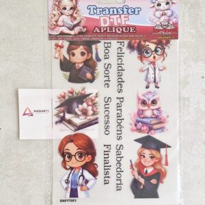 TRANSFER DTF APLIQUE  FITA FINALISTA