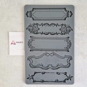 ARTIS DECOR| MOLDE DE SILICONE MSAD-106-20X12CM