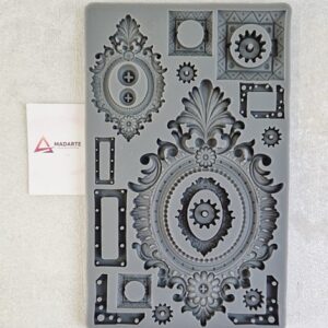 ARTIS DECOR| MOLDE DE SILICONE MSAD-121 -19X12 CM