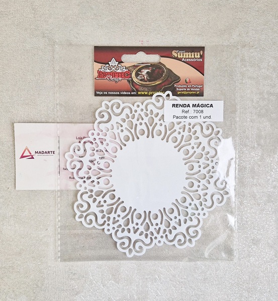 PROJETEC| RENDA MÁGICA 7008-14X14 CM