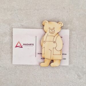 MADEIRA| URSO  7X3.5CM