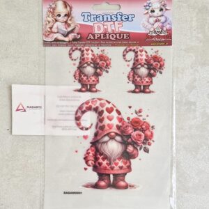 TRANSFER DTF APLIQUE  GNOMOS DO AMOR