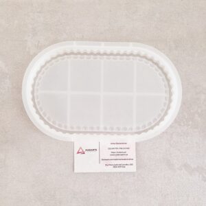 MOLDE DE SILICONE| BASE OVAL  15X10CM