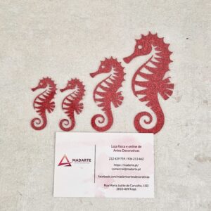 CONJUNTO CAVALOS MARINHOS TERMO FIXÁVEIS