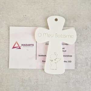 MARFINITE| CRUZ O MEU BATISMO 5.5X0.5X7.7CM