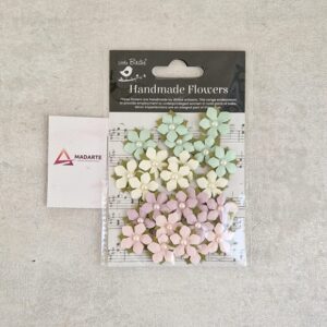 LITTLE BIRDIE FLORES EM PAPEL 24PÇS