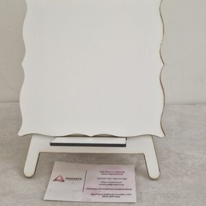 CAVALETE GÉNOVA GRANDE 20CM PLACA 15CM