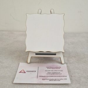 CAVALETE GÉNOVA MINI 10CM PLACA 7.5CM