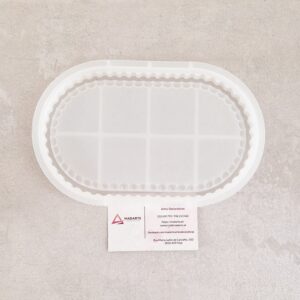MOLDE DE SILICONE| BASE OVAL   20X12CM