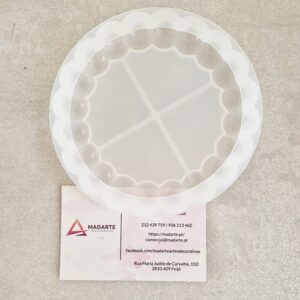 MOLDE DE SILICONE| BASE REDONDA   11.5CM