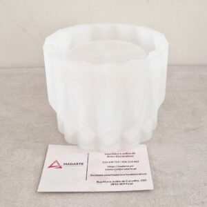 MOLDE DE SILICONE| VASO 10.5CM DIAM. X 8.5CM ALT.
