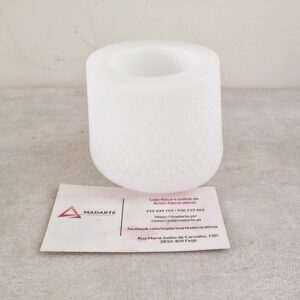 MOLDE DE SILICONE| VASO  7CM DIAM. X 7CM ALT.