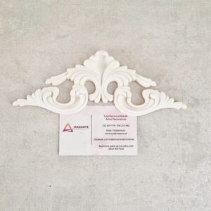 POLIURETANO| APLIQUE TRIANGULAR 19X7.3CM