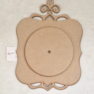 MOLDURA RELÓGIO EM MDF 3MM  27X36CM