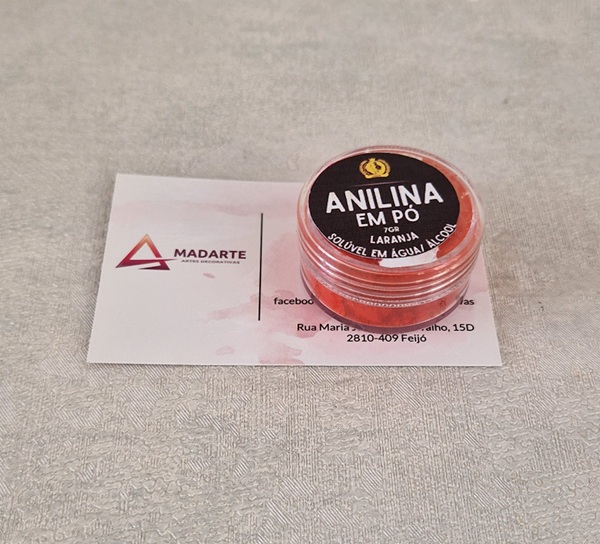 ANILINA EM PÓ LARANJA 7GR