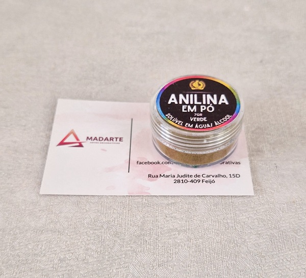 ANILINA EM PÓ VERDE 7GR