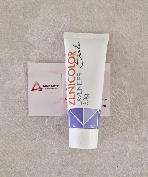 ZENICOLOR| CORANTE SABONETE TRANSPARENTE LAVENDER 30G