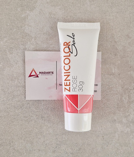 ZENICOLOR| CORANTE SABONETE TRANSPARENTE ROSE 30G