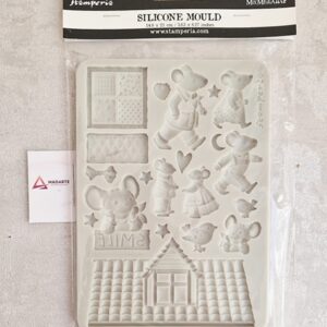 STAMPERIA| MOLDE PVC FAMILY  14.8X21CM