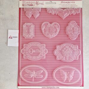 STAMPERIA| MOLDE PVC A4 ROMANTIC
