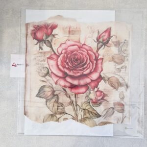 PAPEL TRANSFER PRO ROSAS  25X27CM