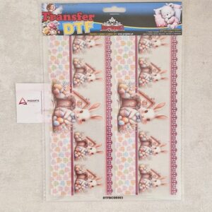 PROJETEC| TRANSFER DTF BARRADINHO COELHO DE PÁSCOA A4