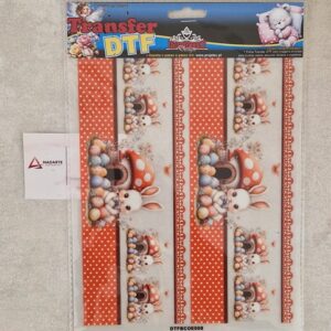 PROJETEC| TRANSFER DTF BARRADINHO COELHO DE PÁSCOA A4