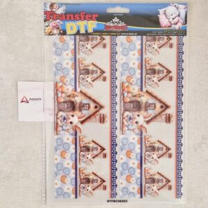 PROJETEC| TRANSFER DTF BARRADINHO COELHO DE PÁSCOA A4