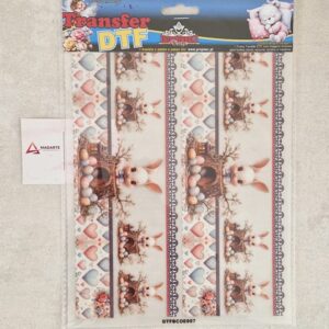 PROJETEC| TRANSFER DTF BARRADINHO COELHO DE PÁSCOA A4