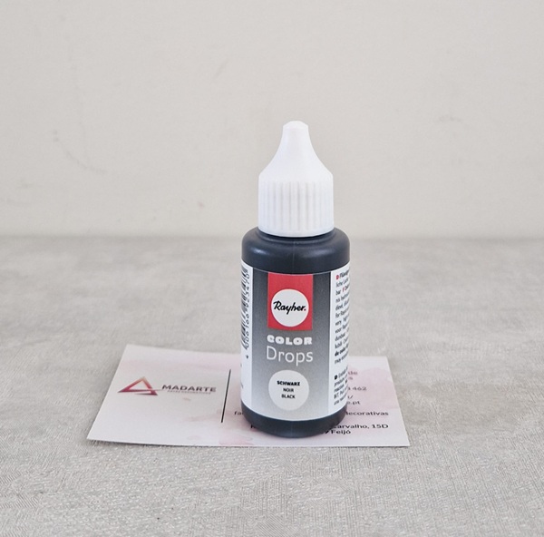 RAYHER| PIGMENTO LIQUIDO NEGRO 25ML