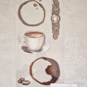 TRANSFER CAFÉ  30X15 CM