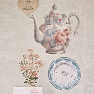 TRANSFER CHÁ  30X20 CM