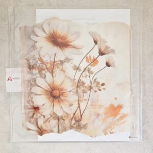 PAPEL TRANSFER PRO FLORES  25X27CM