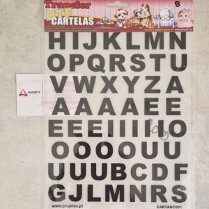 PROJETEC| TRANSFER DTF ABECEDÁRIO A4