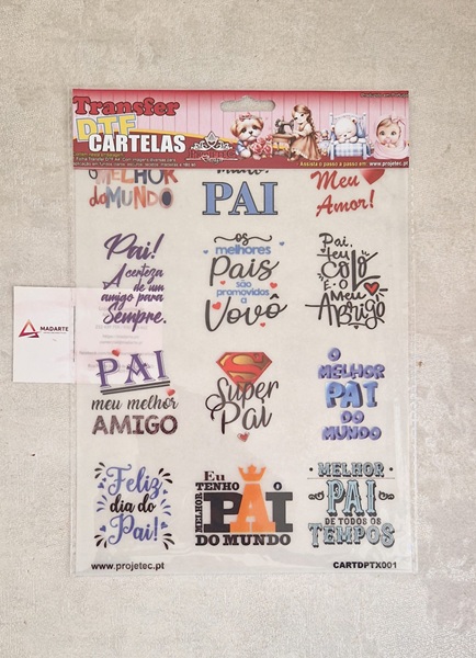PROJETEC| TRANSFER CARTELA PAI A4