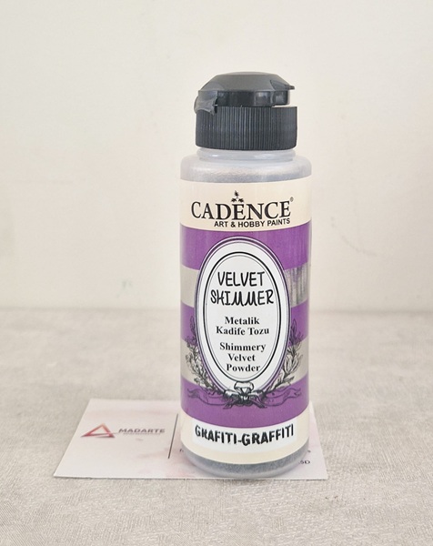 CADENCE| PÓ DE VELUDO BRILHANTE GRAFITI 120ML