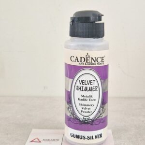 CADENCE| PÓ DE VELUDO  PRATEADO  120ML