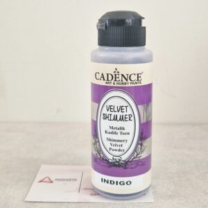 CADENCE| PÓ DE VELUDO BRILHANTE AZUL  120ML