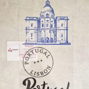 TRANSFER LISBOA  30X15 CM